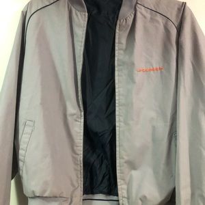 Reversible rain jacket